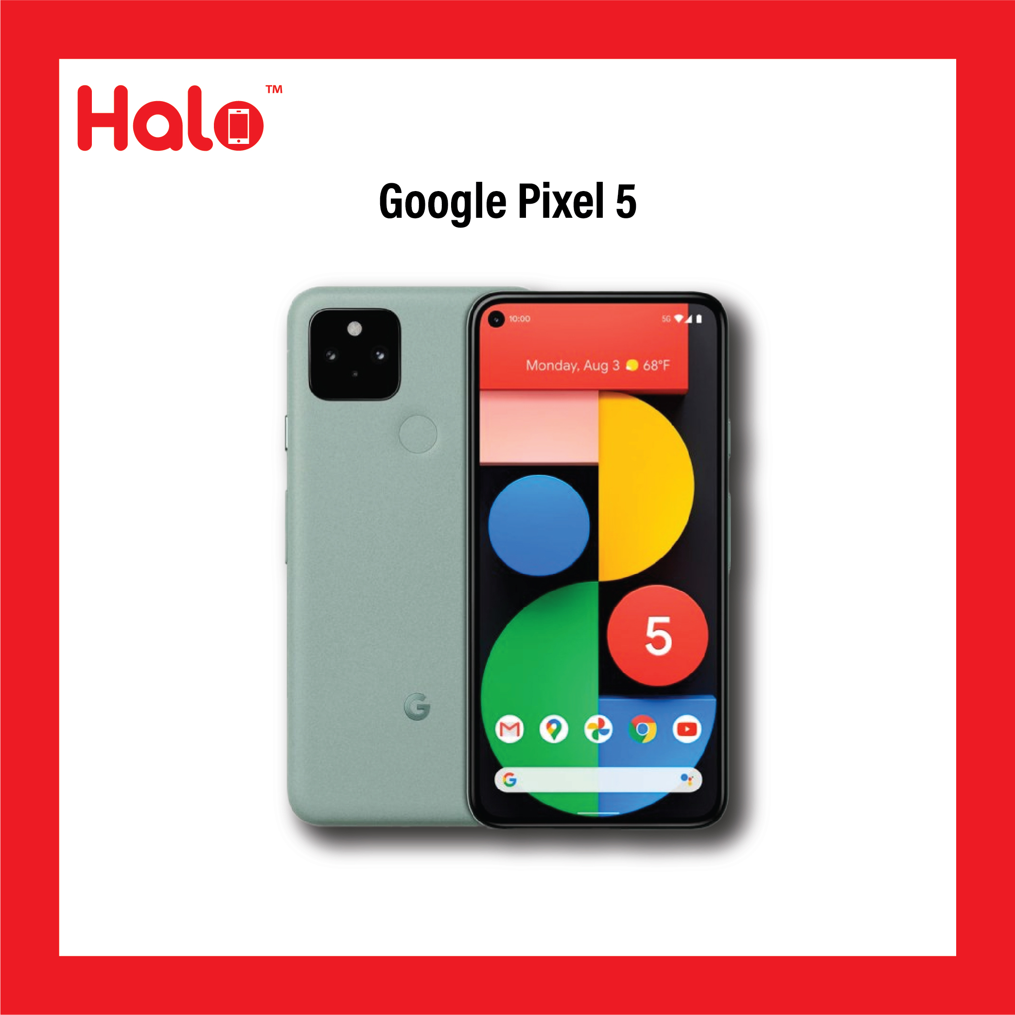 Google Pixel 5a (USED) || Halomobile