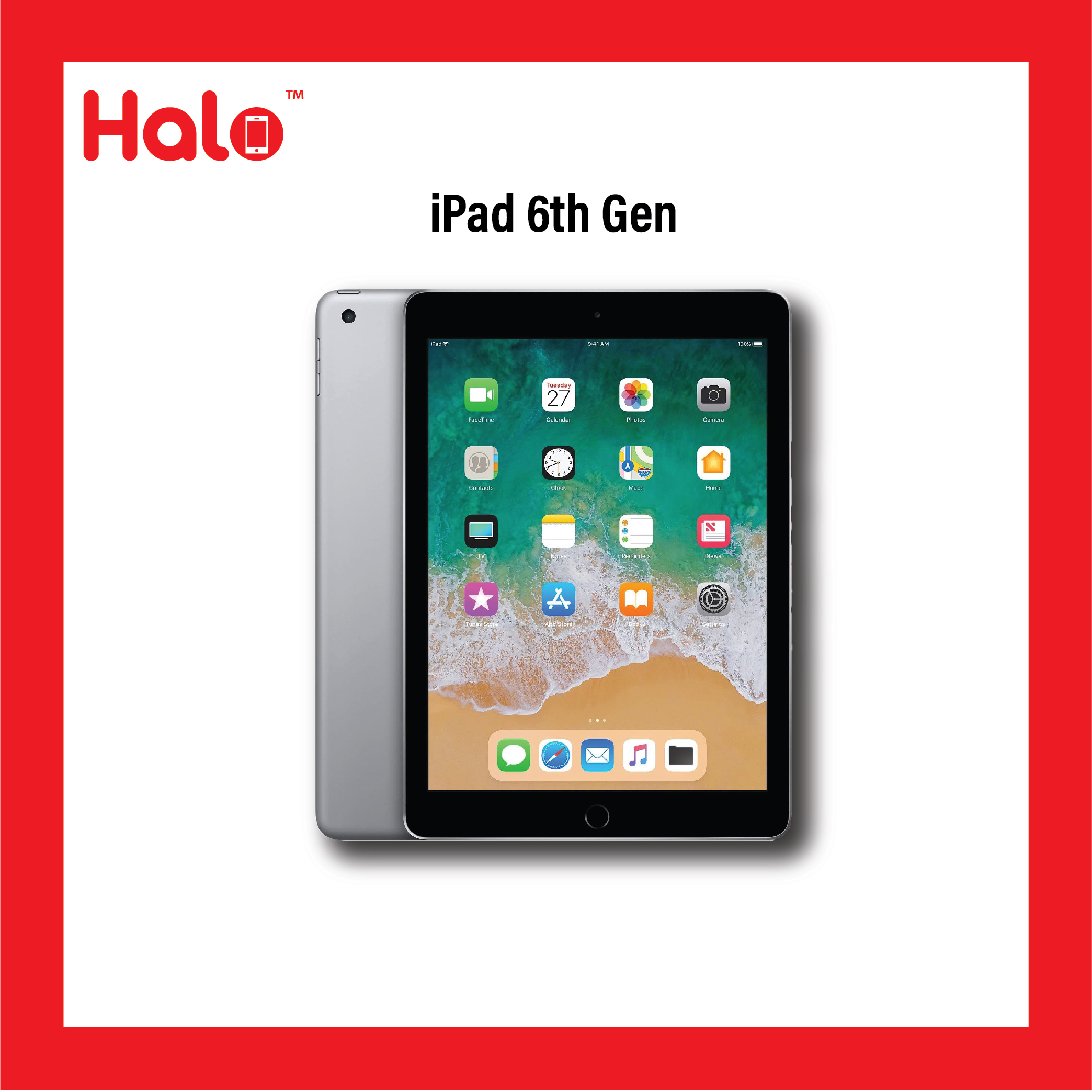 iPad 6th Generation || Halomobile